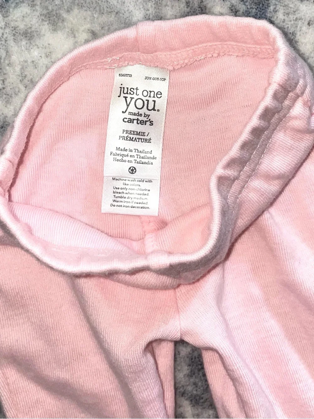 Carters sheep footie pants size preemie
